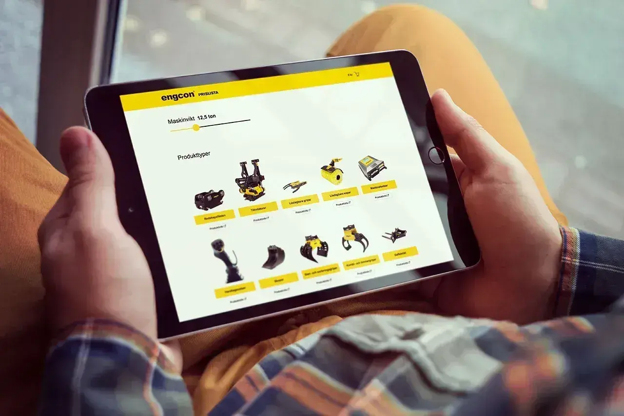 Engcon case · global content